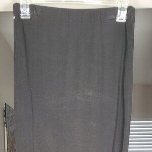 WOMENS SIMPLE THE LABEL BLACK TEAR AWAY SKIRT SMALL
